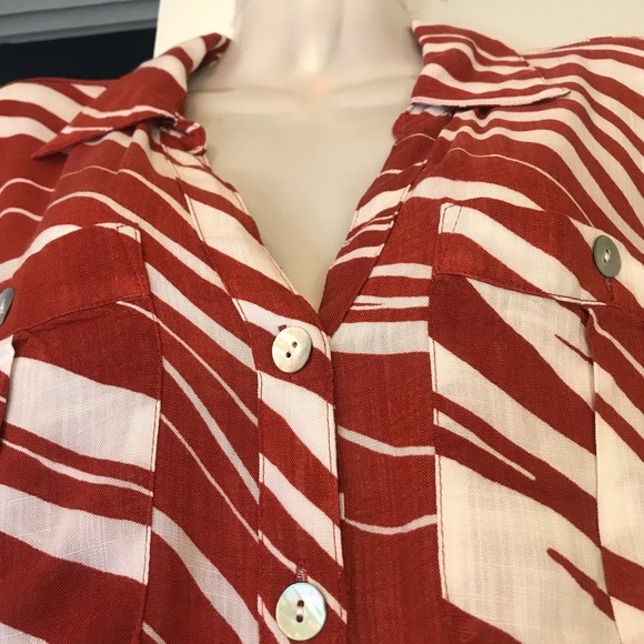 Womens Ruby Rd button down blouse - Picture 3 of 9